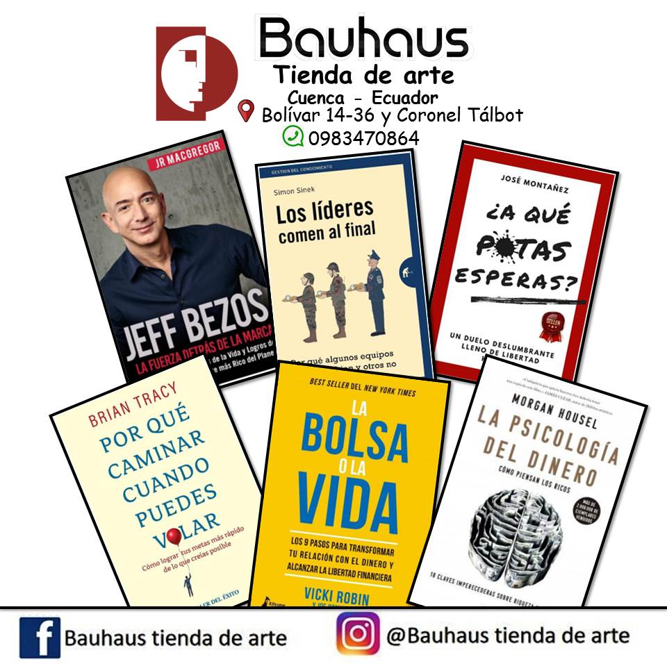 ▷Libros de autoayuda 2 En Cuenca- BAUHAUS Tienda de Arte Cafetería Librería