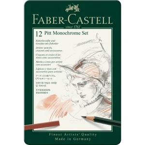 Set de Dibujo Faber-Castell Pitt Monochrome