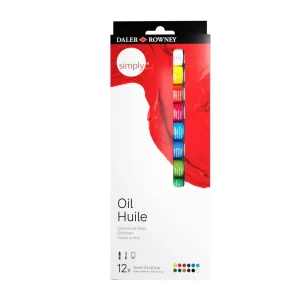 Set Simply Oil Paint 12 x 12 ml