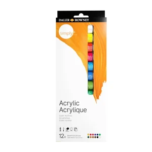 Set de pintura acrílica Simply 12x12ml